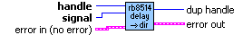 RB8514 DELAY Set Signal Direction